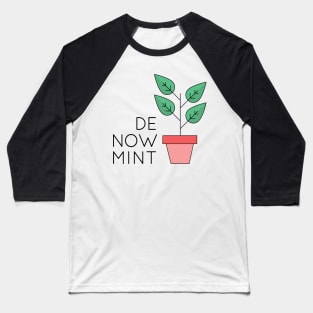 De Now Mint Baseball T-Shirt